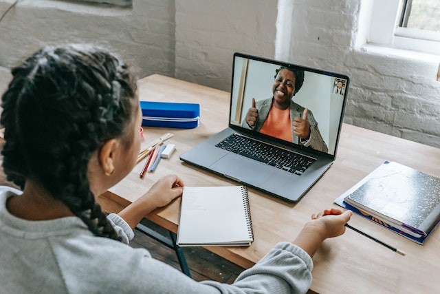 a-woman-is-talking-on-video-meeting