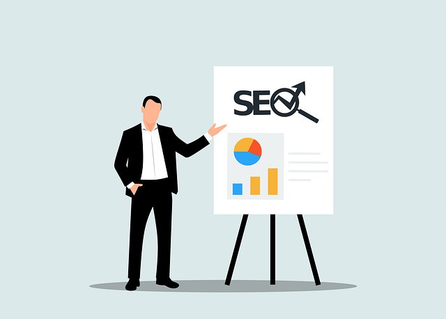 person-showing-seo-campaign-performance-on-the-board