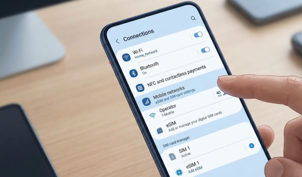 eSIM-compatibility-check-smartphone-settings