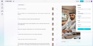 Export your engaging review video