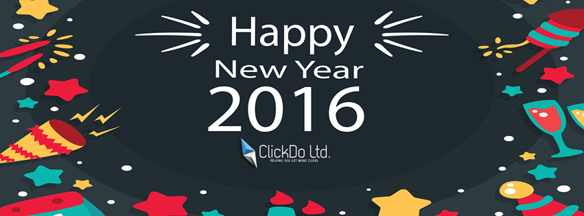 Happy New Year 2016 ClickDo