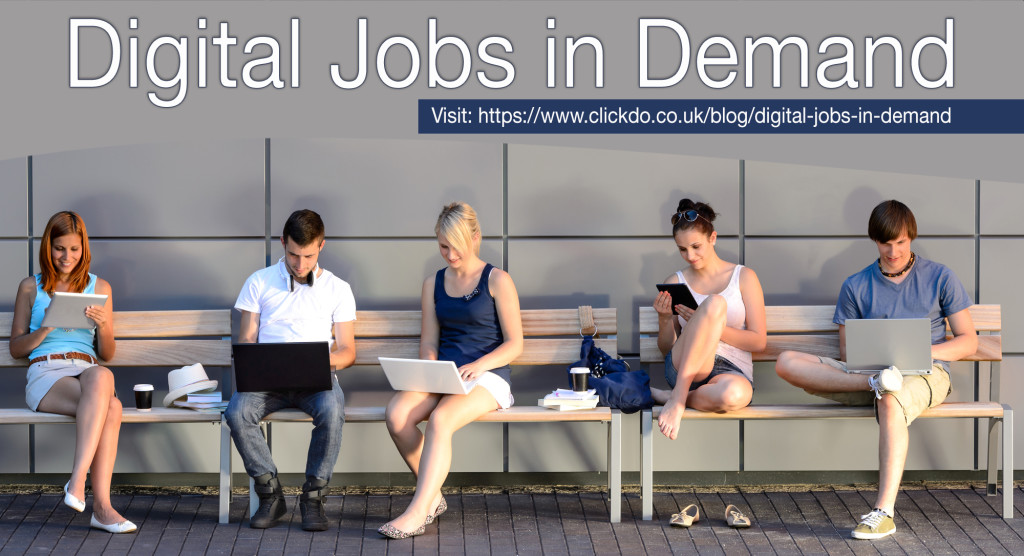 Types of highly demanded digital jobs and career paths in London's