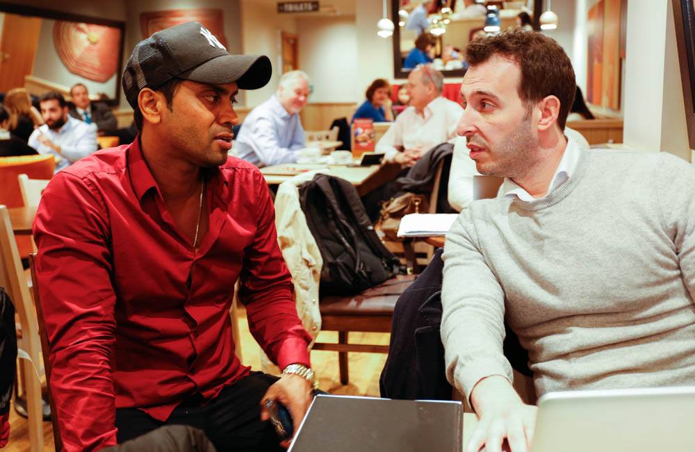 Fernando Consults for local business owner in Canary Wharf at coffee shop Fernando-Consults-for-local-business-owner-in-Canary-Wharf-at-coffee-shop