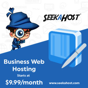 Business Web Hosting At Seekahost