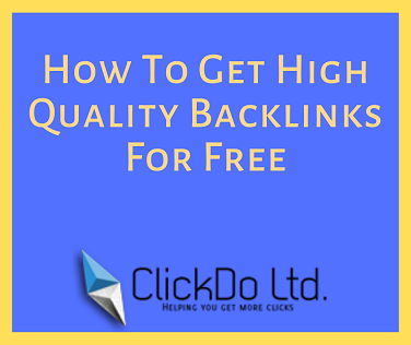 Get High Quality Backlinks For Free