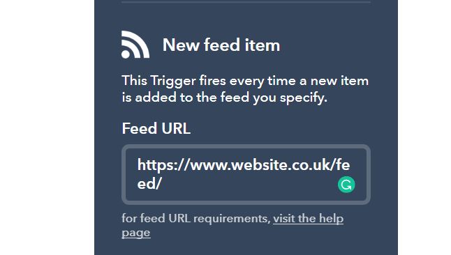 add your blog feed to IFTTT so it can be sent out to social media and web 2.0 properties