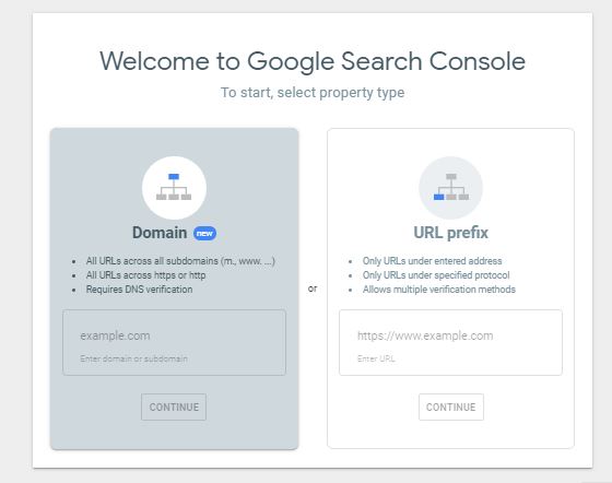 google search console verify