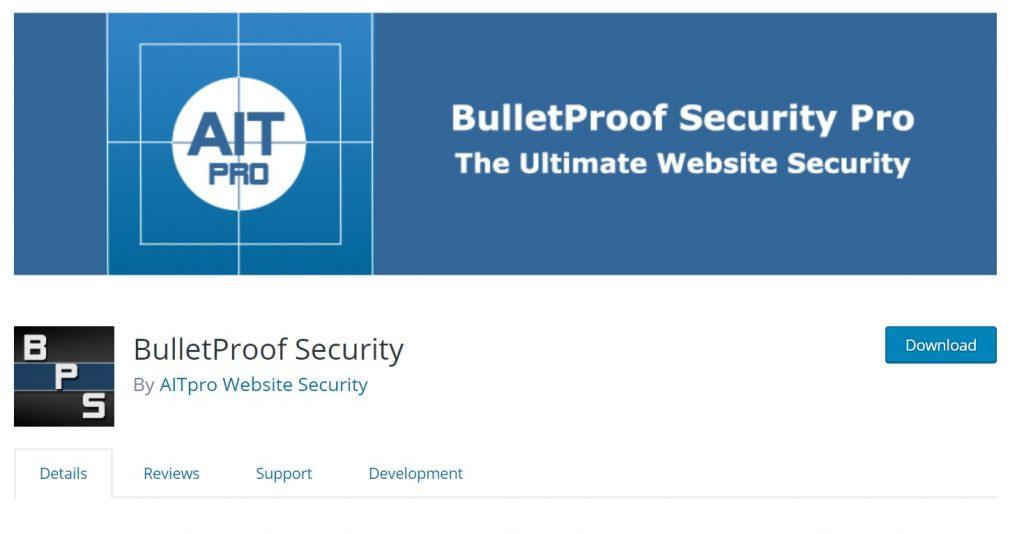 bullet proof wordpress security plugin