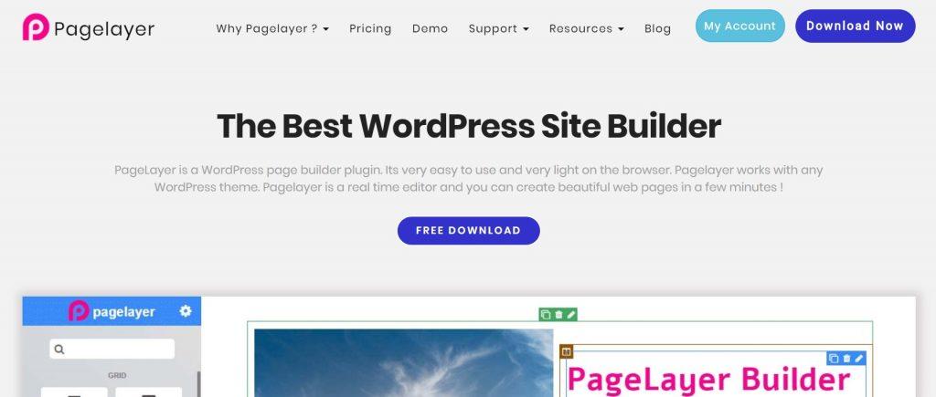 pagelayer wordpress plugin