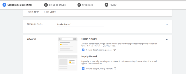 Google AdWords Platform setup