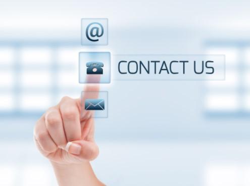 create contact us page