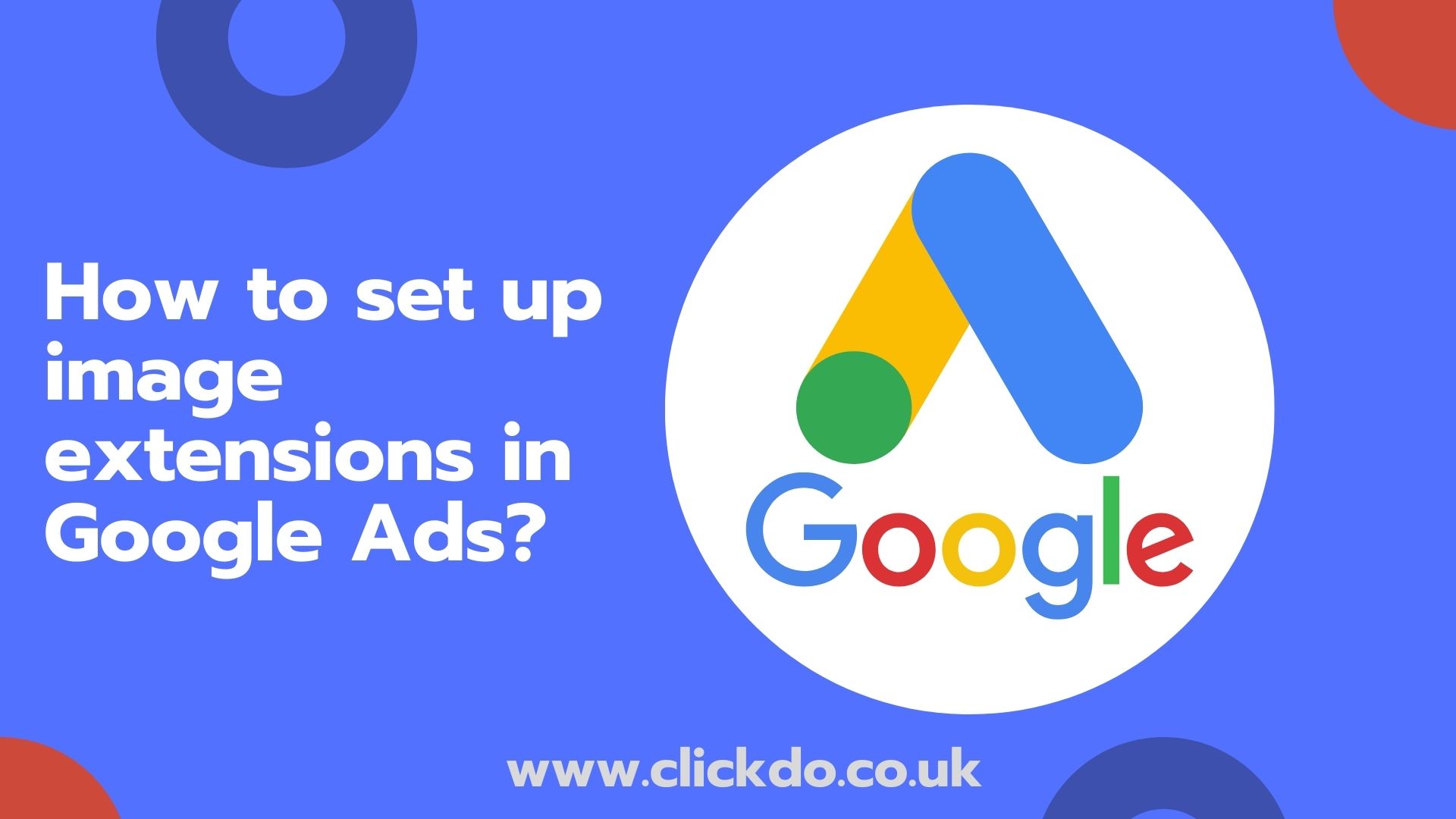 How to set up image extensions in Google Ads