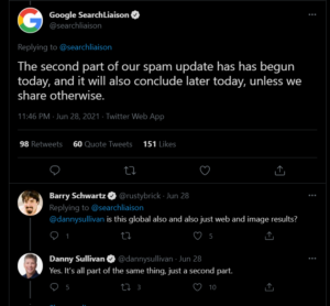 july google spam update