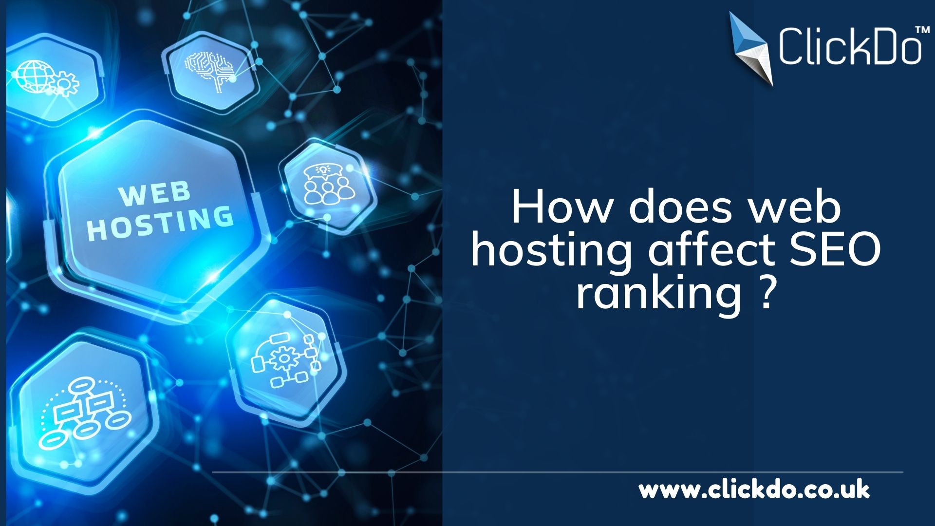 How does web hosting affect SEO ranking