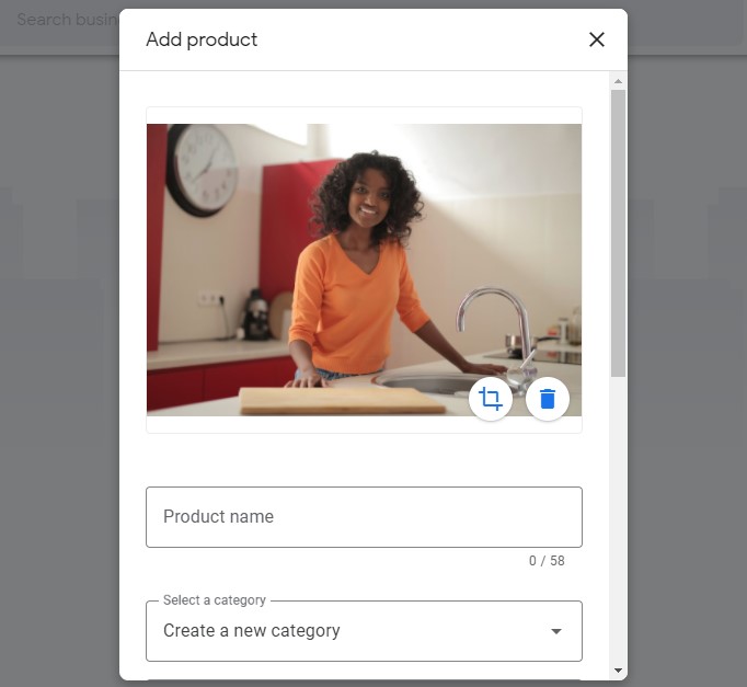add product images
