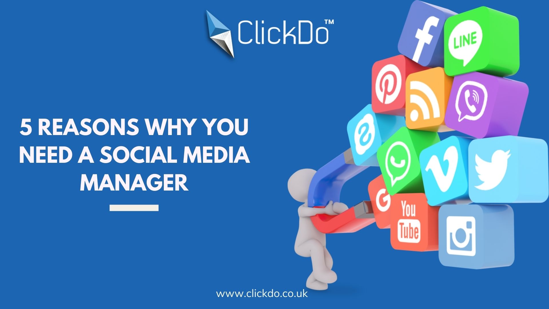 5 Reasons Why you Need a Social Media Manager