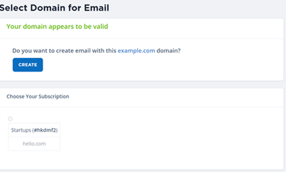 custom email hosting for domain